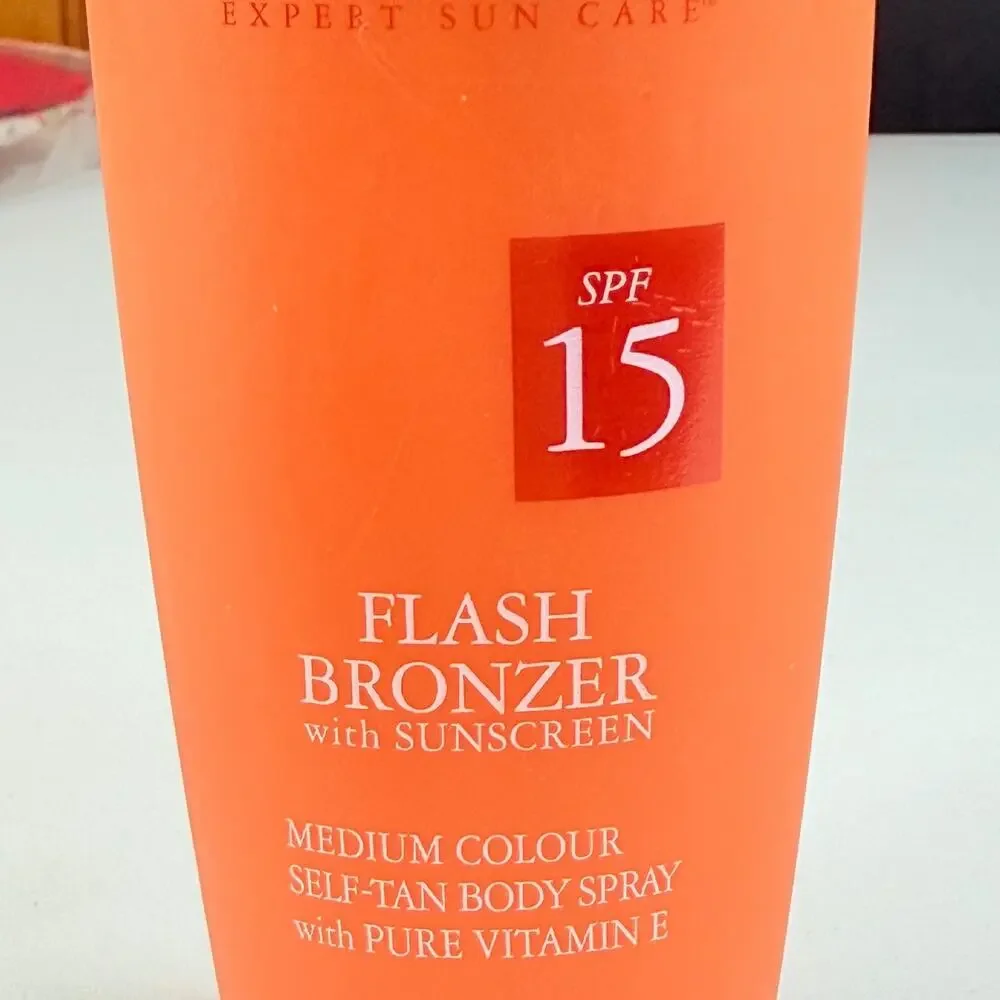 Vintage Lancome Soleil Flash Bronzer SPF 15 Medium Self Tan Spray 4.2 oz HTF